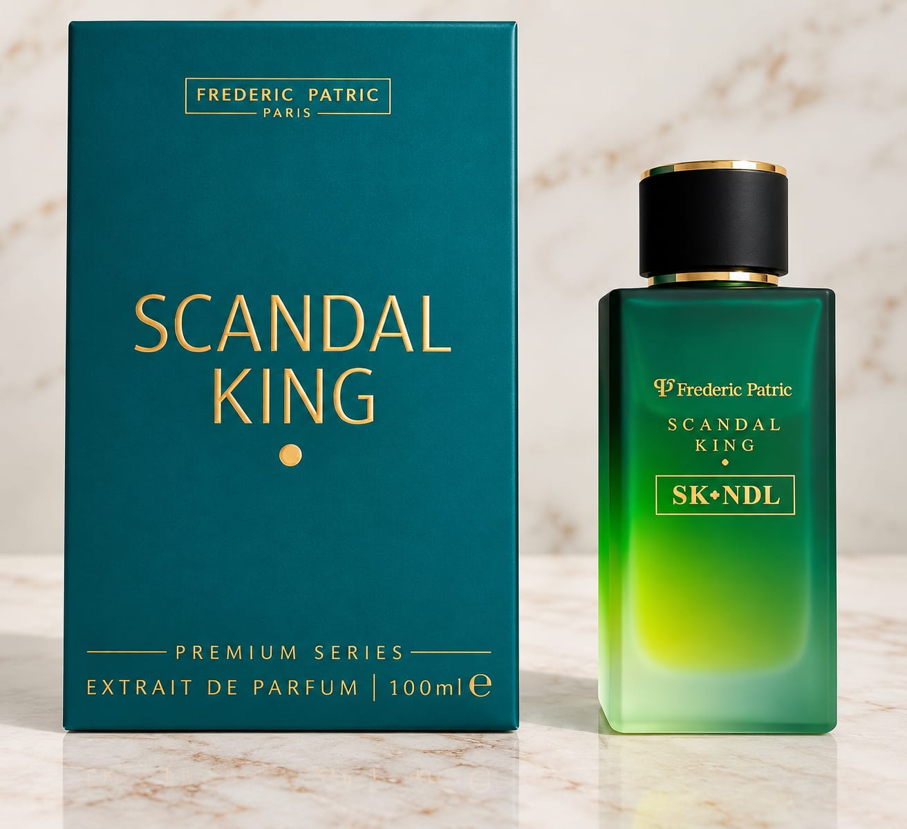 Frederic Patric Scandal King 100 ml Frederic Patric Scandal King, esență de parfum pentru bărbați, 100 ml